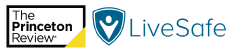 The Princeton Review and LiveSafe logos