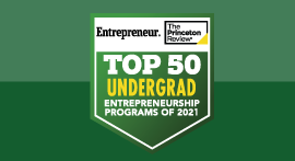 Top Undergraduate Entrepreneurship Programs